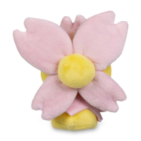 Officiële Pokemon center knuffel Pokemon fit Cherrim Sunshine Form 12cm